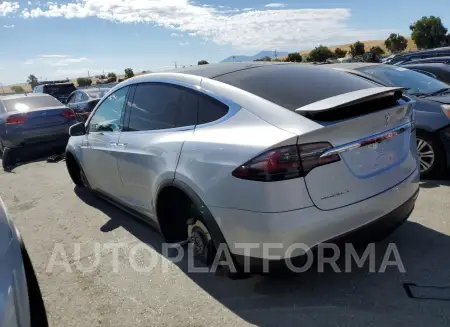 TESLA MODEL X 2016 vin 5YJXCBE25GF001961 from auto auction Copart