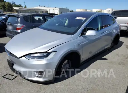 Tesla Model X 2016 2016 vin 5YJXCBE25GF001961 from auto auction Copart