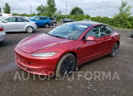 Tesla Model 3 2024 2024 vin LRW3E7FA8RC201063 from auto auction Copart