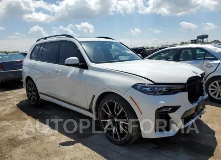 BMW X7 XDRIVE4 2022 vin 5UXCW2C05N9M99656 from auto auction Copart