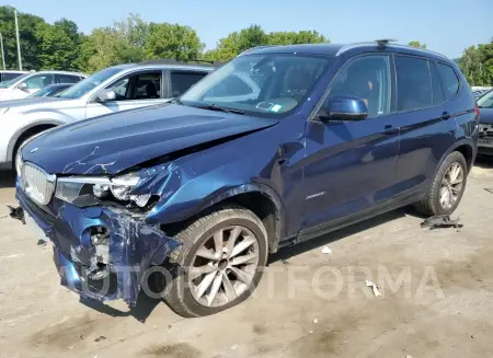 BMW X3 xDrive 2017 2017 vin 5UXWX9C50H0T09088 from auto auction Copart