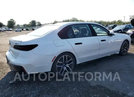 BMW I7 XDRIVE6 2024 vin WBY53EJ03RCR69052 from auto auction Copart