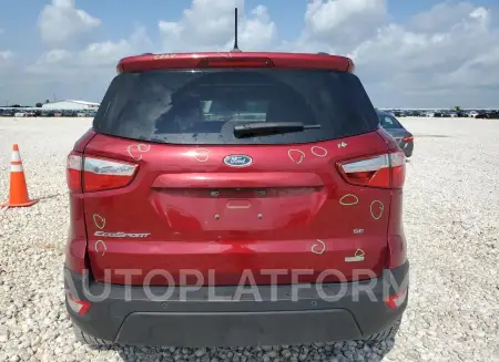 FORD ECOSPORT S 2020 vin MAJ3S2GE1LC365851 from auto auction Copart