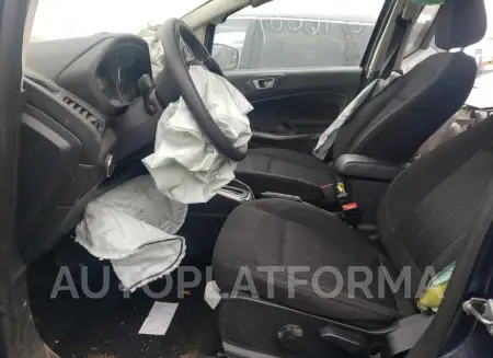 FORD ECOSPORT S 2022 vin MAJ6S3GL7NC474237 from auto auction Copart