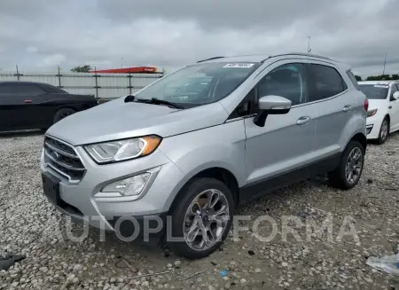 Ford EcoSport 2020 2020 vin MAJ6S3KL6LC359083 from auto auction Copart