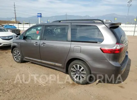 TOYOTA SIENNA XLE 2020 vin 5TDDZ3DC7LS239690 from auto auction Copart