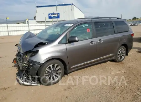 TOYOTA SIENNA XLE 2020 vin 5TDDZ3DC7LS239690 from auto auction Copart