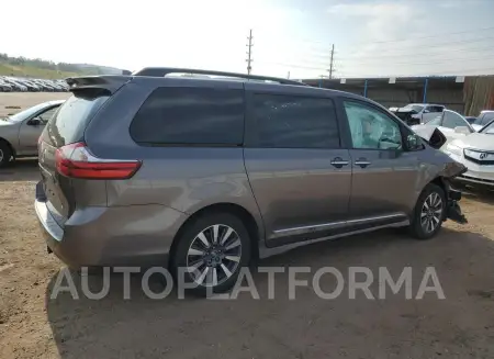 TOYOTA SIENNA XLE 2020 vin 5TDDZ3DC7LS239690 from auto auction Copart