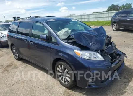 TOYOTA SIENNA XLE 2020 vin 5TDDZ3DC9LS246477 from auto auction Copart