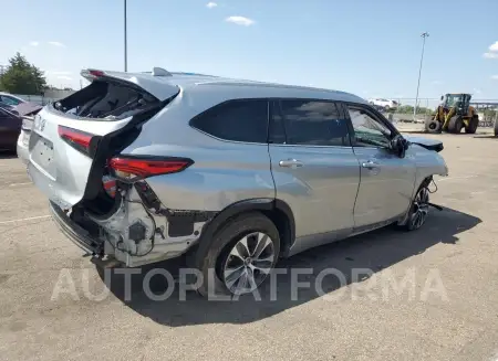 TOYOTA HIGHLANDER 2022 vin 5TDGZRBH5NS585903 from auto auction Copart