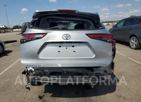 TOYOTA HIGHLANDER 2022 vin 5TDGZRBH5NS585903 from auto auction Copart