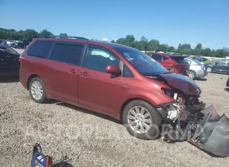 TOYOTA SIENNA LE 2016 vin 5TDJK3DCXGS133229 from auto auction Copart