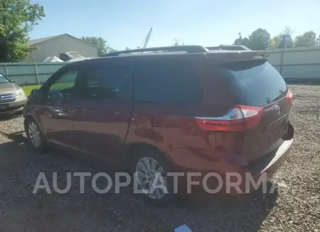 TOYOTA SIENNA LE 2016 vin 5TDJK3DCXGS133229 from auto auction Copart