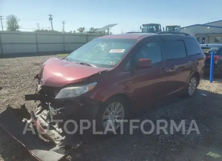 Toyota Sienna LE 2016 2016 vin 5TDJK3DCXGS133229 from auto auction Copart