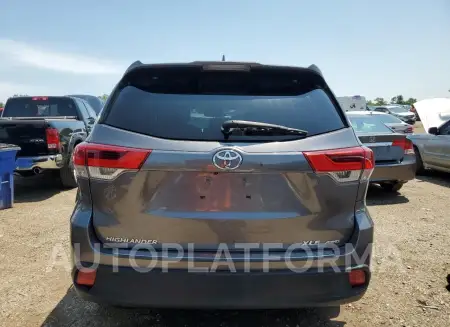 TOYOTA HIGHLANDER 2018 vin 5TDJZRFH9JS870422 from auto auction Copart