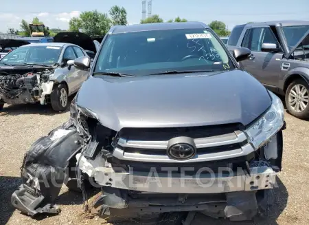 TOYOTA HIGHLANDER 2018 vin 5TDJZRFH9JS870422 from auto auction Copart