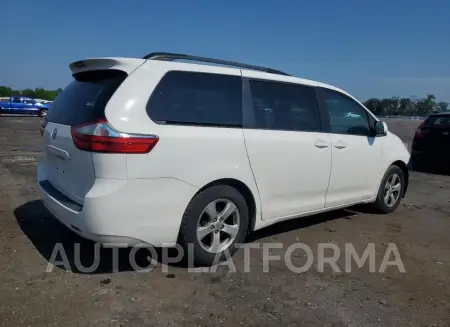 TOYOTA SIENNA LE 2015 vin 5TDKK3DC0FS576864 from auto auction Copart