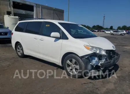 TOYOTA SIENNA LE 2015 vin 5TDKK3DC0FS576864 from auto auction Copart