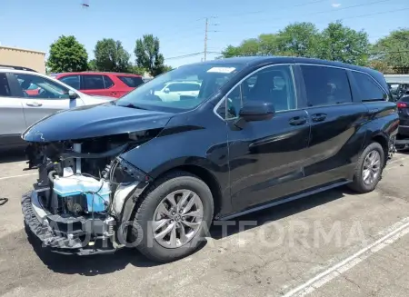 Toyota Sienna LE 2022 2022 vin 5TDKRKEC5NS107241 from auto auction Copart