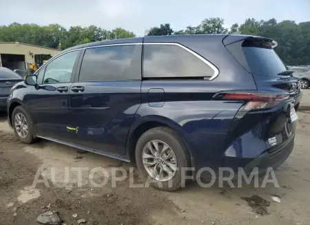 TOYOTA SIENNA LE 2024 vin 5TDKSKFC4RS121141 from auto auction Copart