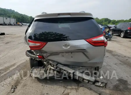 TOYOTA SIENNA LE 2017 vin 5TDKZ3DC3HS768360 from auto auction Copart