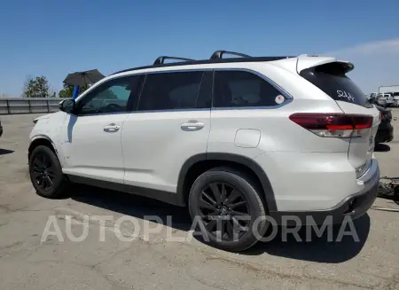 TOYOTA HIGHLANDER 2019 vin 5TDKZRFH2KS567018 from auto auction Copart