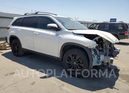 TOYOTA HIGHLANDER 2019 vin 5TDKZRFH2KS567018 from auto auction Copart