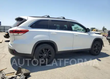 TOYOTA HIGHLANDER 2019 vin 5TDKZRFH2KS567018 from auto auction Copart