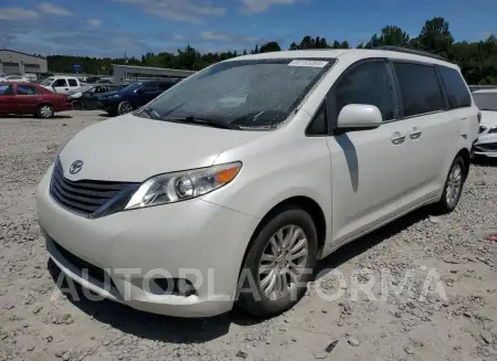 TOYOTA SIENNA XLE 2017 vin 5TDYZ3DC5HS880863 from auto auction Copart