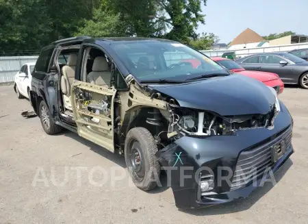 TOYOTA SIENNA XLE 2018 vin 5TDYZ3DCXJS929982 from auto auction Copart