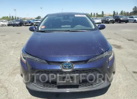 TOYOTA COROLLA LE 2022 vin JTDEAMDE4NJ044665 from auto auction Copart