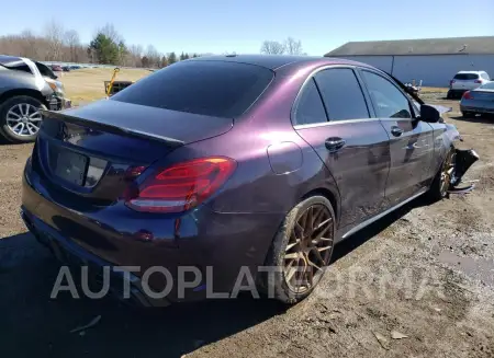 MERCEDES-BENZ C 63 AMG 2018 vin 55SWF8GB0JU256980 from auto auction Copart