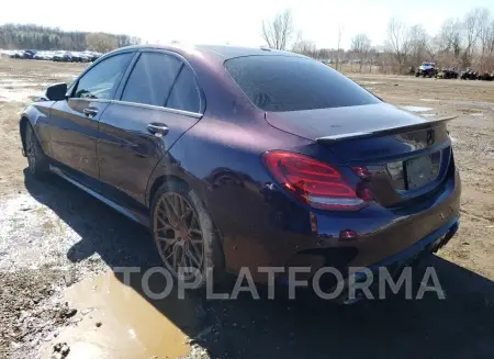 MERCEDES-BENZ C 63 AMG 2018 vin 55SWF8GB0JU256980 from auto auction Copart