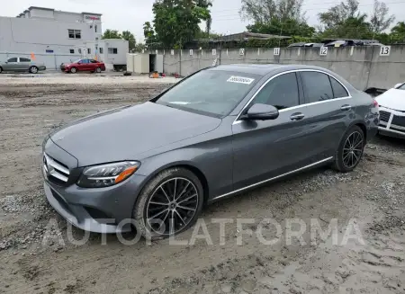 Mercedes-Benz C300 2021 2021 vin W1KWF8DB5MR645866 from auto auction Copart