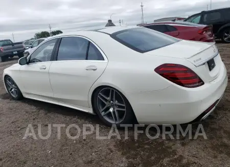 MERCEDES-BENZ S 560 4MAT 2018 vin WDDUG8GB4JA345665 from auto auction Copart