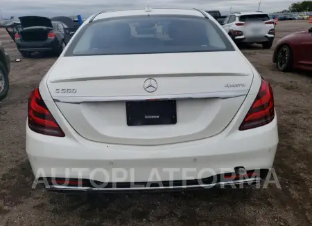 MERCEDES-BENZ S 560 4MAT 2018 vin WDDUG8GB4JA345665 from auto auction Copart