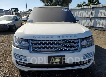 LAND ROVER RANGE ROVE 2017 vin SALGS2FV7HA352532 from auto auction Copart