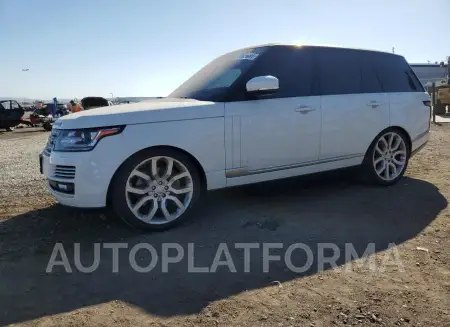 LAND ROVER RANGE ROVE 2017 vin SALGS2FV7HA352532 from auto auction Copart