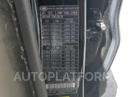 LAND ROVER RANGE ROVE 2019 vin SALVP2RX9KH343996 from auto auction Copart