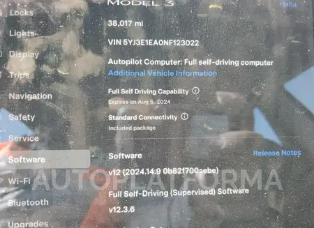 TESLA MODEL 3 2022 vin 5YJ3E1EA0NF123022 from auto auction Copart