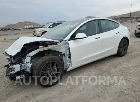 Tesla Model 3 2022 2022 vin 5YJ3E1EB4NF324527 from auto auction Copart