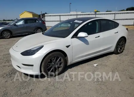 Tesla Model 3 2023 2023 vin 5YJ3E1EB5PF677409 from auto auction Copart