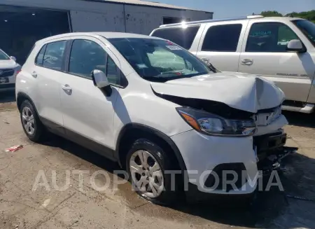 CHEVROLET TRAX LS 2018 vin KL7CJKSB2JB545415 from auto auction Copart