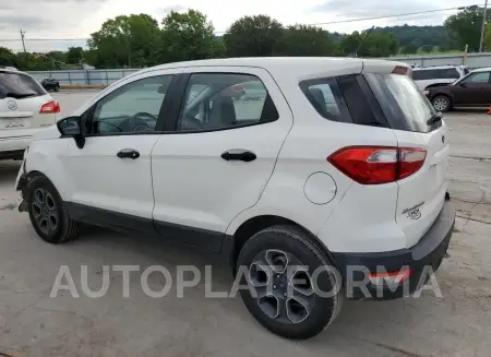 FORD ECOSPORT S 2018 vin MAJ3P1RE5JC239188 from auto auction Copart