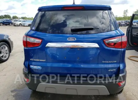 FORD ECOSPORT T 2018 vin MAJ6P1WL4JC183082 from auto auction Copart