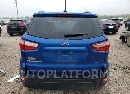 FORD ECOSPORT S 2019 vin MAJ6S3GL2KC281277 from auto auction Copart