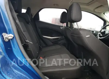 FORD ECOSPORT S 2019 vin MAJ6S3GL2KC281277 from auto auction Copart