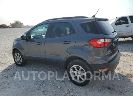 FORD ECOSPORT S 2020 vin MAJ6S3GL8LC369395 from auto auction Copart