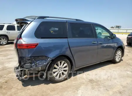 TOYOTA SIENNA XLE 2015 vin 5TDDK3DC2FS120146 from auto auction Copart