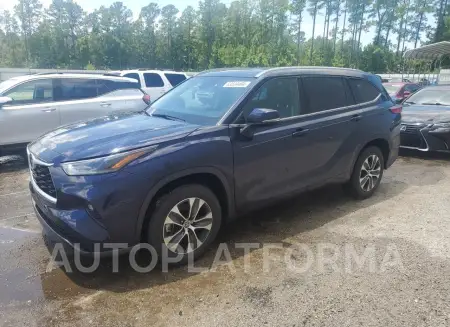 Toyota Highlander 2021 2021 vin 5TDGZRAH9MS522139 from auto auction Copart